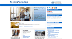 Desktop Screenshot of keepingposted.org